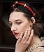 Wide Striped Headbands For Women Hair Hoops With Bee Animal Women's Hair Accessories Bow Cross Cloth Wrapped Head Wrap For Girl