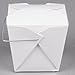 Chinese Take Out Food Pails With Handle, 32oz. - White - Set Of 40