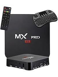 YoungGo MXQ PRO 2017 Android 6.0 OS TV Box, Amlogic S905X [1G/8G] Quad Core 4K Support Wi-Fi HDMI DLNA with Free 2.4Ghz Smart Wireless Keyboard