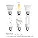 Linea di Liara Fiorentino Black and Gold Wall Sconce Lighting Fixture Farmhouse Bathroom Wall Sconce Bedroom Wall Lighting and Hallway Wall Light with Clear Glass Shade, LED Bulb Included, UL Listed