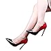 Comfity Pumps for Women, Sexy Pointed Toe High Heels Slip On Shoes Party Wedding Pumps