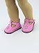 2 Pack of Mary Janes with Buckle: Pink and Navy-Fits 18