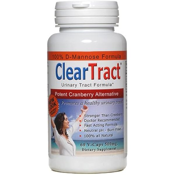 Amazon Com Cleartract D Mannose Formula Capsules 500 Mg 60