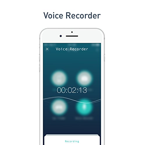 nonda iHere Key Finder, Phone Finder, Car Finder, Selfie Remote and Voice Recording Rechargeable Bluetooth Tracker for iPhone 4S/5/6/6S, iPad, Samsung Galaxy S5/S6/Note 4 and More (Gen 2)