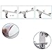 ZUINIUBI Throwing Glider Inertia Plane Foam Aircraft Toy Outdoor Sports Warcraft Model Assembly Airplane Toy for Kids Children Boy Gift color random