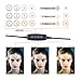 Selfie Ring Light 6.3-inch with Stand & Phone Holder, 3 Light Settings Dimmable Desktop LED Camera Lights for Recording Video Conferencing, Makeup, YouTube, Live Streaming