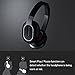 Phiaton Bluetooth Wireless BT 460 Qualcomm Touch Interface, Premium Headphones with Mic, Smart Play and Pause, Black