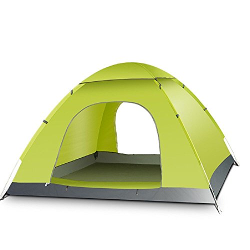 Dovants 2 Person Rain-Proof Anti UV Camping Tent with Carry Bag ,Fluorescent Green
