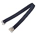 Women's Elastic Cinch Belt Stretch Waist Band Clasp Buckle XL T010410-5