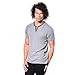 Lucky Brand Men's Notch Shirt, Heather Grey, X-Large