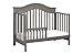 DaVinci Brook 4-in-1 Convertible Crib with Toddler Bed Conversion Kit in Slate, Greenguard Gold Certified