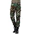 MAGCOMSEN Army Combat Uniform Hunting Fishing Tactical SWAT Pants Camo Uniform, Woodland, Large