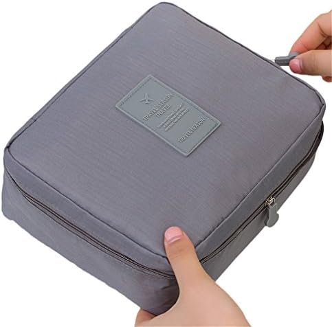 Travel Organization Cosmetic Make Up Storage Wash Bags Handbag Pouch gray