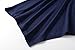 LARACE Plus Size Tops for Women Tunic Asymmetrical Dress Shirts 3/4 Sleeve V Neck Flowy Ladies Clothes for Leggings(Navy Blue 3X)