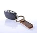 Jzcky Shzrp 2-Pack Simple Retro Leather Key Chain Key Holder Key Ring Organizer(PT100)