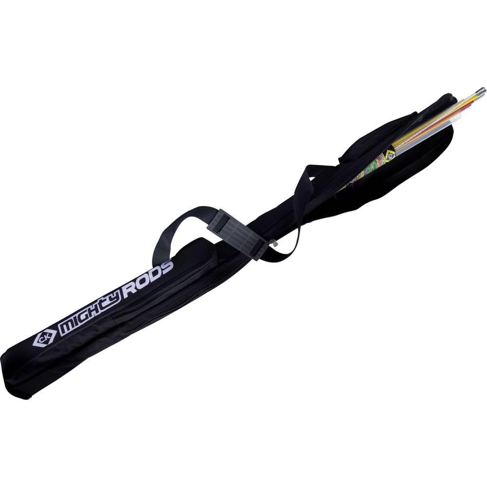 C.K MightyRods Cable Rods Versatile Carry Case for 10m Rods and Toolbox Rod Set, Adjustable Shoulder Strap, Reinforced Base, Tool Bag for Electric Wire Puller, Electricians Wire Fishing Tools CK T5450