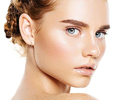 (silver, 8)earring sets helix earrings hypoallergenic earrings small hoop earrings stainless steel earrings for women Ball Heart Star Pearl Moon cubic zirconia Stud Earrings Studs for Women men girl