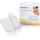Medela  Soothing Gel Pads for Breastfeeding, 4 count, Tender Care Hydrogel Pads, Advanced Nipple Therapy, Instant Cooling Relief for Tender Nipples, Reusable