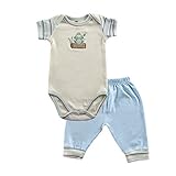 Hudson Baby Touched by Nature Organic Bodysuit & Pant