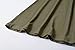 LARACE 3/4 Sleeve Shirts for Women Plus Size Tunic Dressy Top Loose Fit Flare T-Shirt(1X, Army Green)