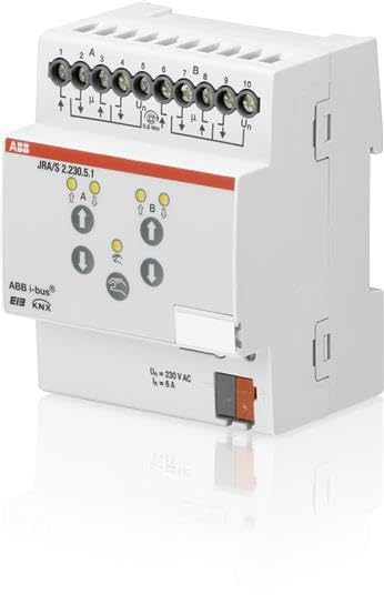 ABB Stotz Blind Actuator 2 Way Socket, 230 Volts JRA s2.230.5.1, 2736651