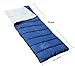 WACOOL Envelope Sleeping Bag, Extra Large 78 x 32in, Comfort Temperature Range of 41-68°F. Great for 3 Season and Warm Weather. With Compression Sack. Free Inflatable Pillow Included.