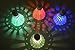 Newdora [6 Pack] Colorful LED Badminton Set Shuttlecock Dark Night Glow Birdies Lighting for Outdoor/Indoor Sports Activities Badminton Nets