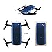 Noiposi RC Drone Quadcopter JJR/C H47 Elfie Foldable Selfie Pocket Drone Gravity Sensor Mode One hand Remote Control Mini Quadcopter with 2.0MP 720 HD Camera (Blue)