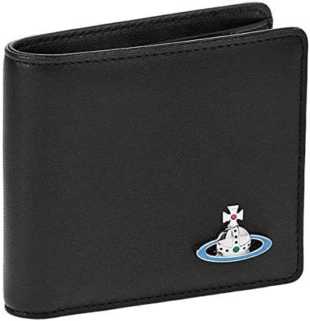 Amazon Vivienne Westwood ヴィヴィアンウエストウッド 折り財布 二つ折り財布 レディース メンズ Emma Black N410 ブラック 並行輸入品 Vivienne Westwood ヴィヴィアンウエストウッド 財布
