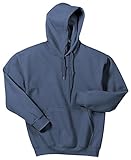 Gildan 18500 - Classic Fit Adult Hooded Sweatshirt Heavy Blend - First Quality - Indigo Blue - Medium