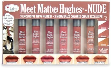 THE BALM COSMETICS Meet Matte Hughes 6 Mini Long Lasting Liquid Lipstick -  Nude price in Saudi Arabia | Amazon Saudi Arabia | kanbkam
