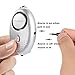 SafeSound Personal Alarm 130dB with Flashlight Safe and Sound Personal Alarms for Women Elderly Kids Self Defense Emergency Siren Song Alarm Keychain