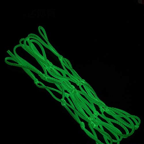 Glowing Basketball Net, Putars Glow in The Dark Outdoor Basketball Net Nylon Glowing Basketball Hoop Rim Net All Weather Thick Replacement Standard Outdoor Sports Accessories Sporting