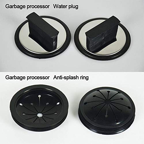 Garbage Disposal Splash Guards, LEEGOAL 6 PCS Splash Guard Disposal Sink Strainer Cover Silicone Sink Filter Sink Stopper Strainer Kitchen Food Waste Disposer Accessories,Fits Most Sinks
