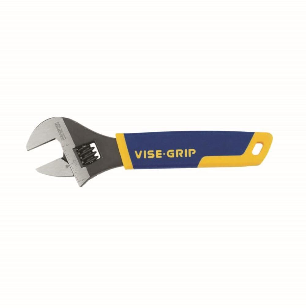 IRWIN Vise-Grip Adjustable Wrench with Comfort Grip, SAE, 6-Inch (GIDDS2286372) (2078606)