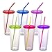 12 Pack Reusable Straws, Hiware 10.5