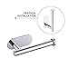 KES Self Adhesive Toilet Paper Holder Tissue Paper Roll Holder RUSTPROOF Stainless Steel Polished, A7170