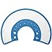 Mogoko Recovery Collar Cone for Dogs and Cats Clear Padded E-Collar with Breathable Soft Edge（Blue;XL Size）