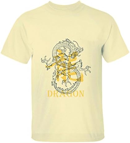 HappyAnimal Mens Traditional Chinese Dragon and the Dragon Graphics T-Shirt for Men