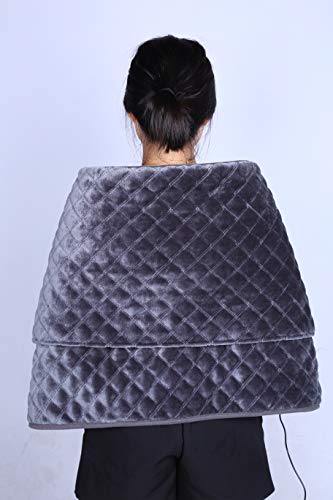 Large Heating Pad for Neck, Back Pain, Abdomen, Shoulder, Waist - 36''x20'Electric Heating Pad Machine Washable Auto-Off Timer - Thumbnail 2