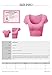 Basic Solid Scoop Neck Slim Fit Short Sleeves Crop Tops White M