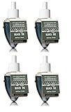 Bath & Body Works Black Tie Wallflower Refill Home Fragrance Bulb - Lot of 4