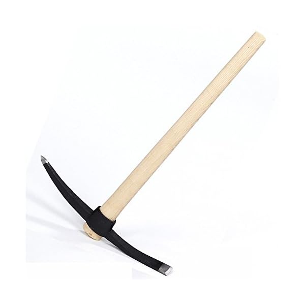 Spitzhacke 3000g 95cm Holzstiel Kreuzhacke Hacke Pickhacke