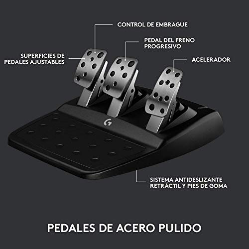 Volante-de-Carrera-y-Pedales-Logitech-G923-para-Xbox-One-y-PC-Enchufe-ingles-Tipo-G-Negro
