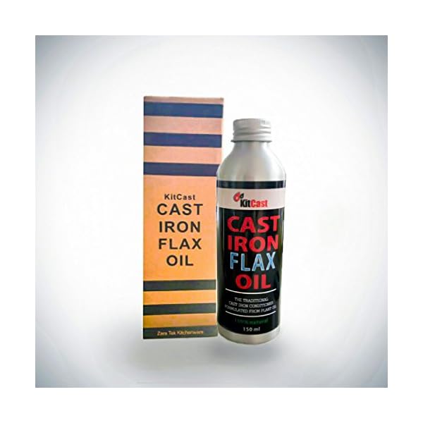 KitCast Traditional Cast Iron Conditioner or Cast Iron Oil for Cast