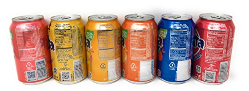 Fanta Six Flavor Variety Bundle of 6 Cans (Six Flavor Bundle (with Fruit Punch))