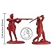 LOD Revolutionary War British Light Infantry - 16 Red Soldier Figures 1:32 Scale