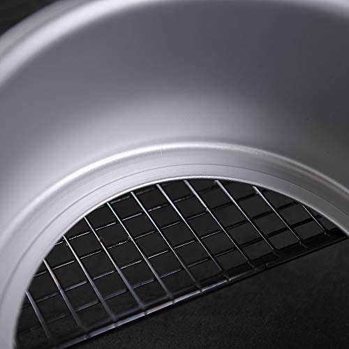 Bakerdream Anodized Aluminum Round Cheesecake Pan with Removable Bottom Bakeware Round Cake Pan (8 inch)