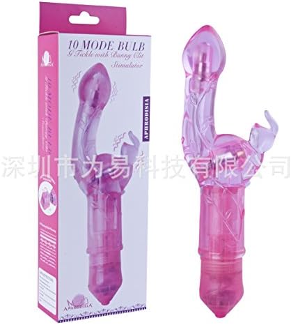 Lozken 10 frequency double shock rabbit dual motor multi speed vibration massage stick waterproof Adult supplies on behalf of women's apparatus Free Shipping