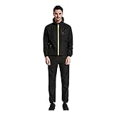 HOTSUIT Sauna Suit Sweat Exercise Gym Suit Fitness Training for Men Weight Loss